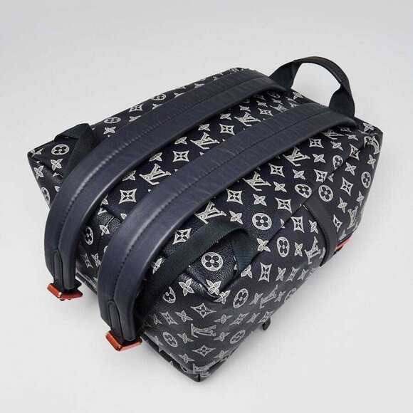 Louis Vuitton Limited Edition Navy Ink Monogram Canvas Upside Down Apollo - Picture 3 of 10